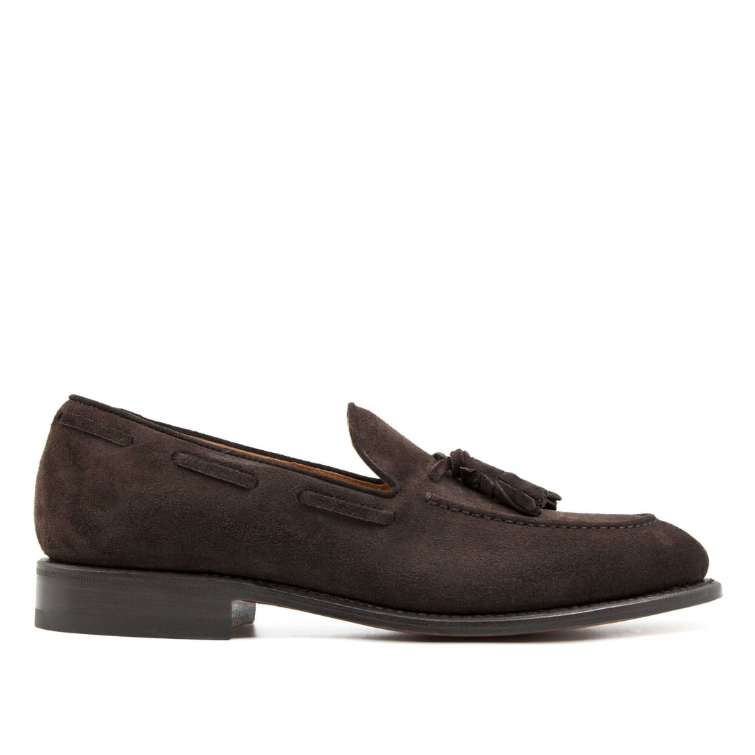 Bruce men's moccasin with brown tassels, Il Gergo.