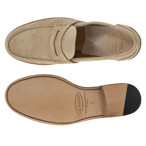 Mocassino uomo Liam in pelle sfoderata sabbia Il Gergo