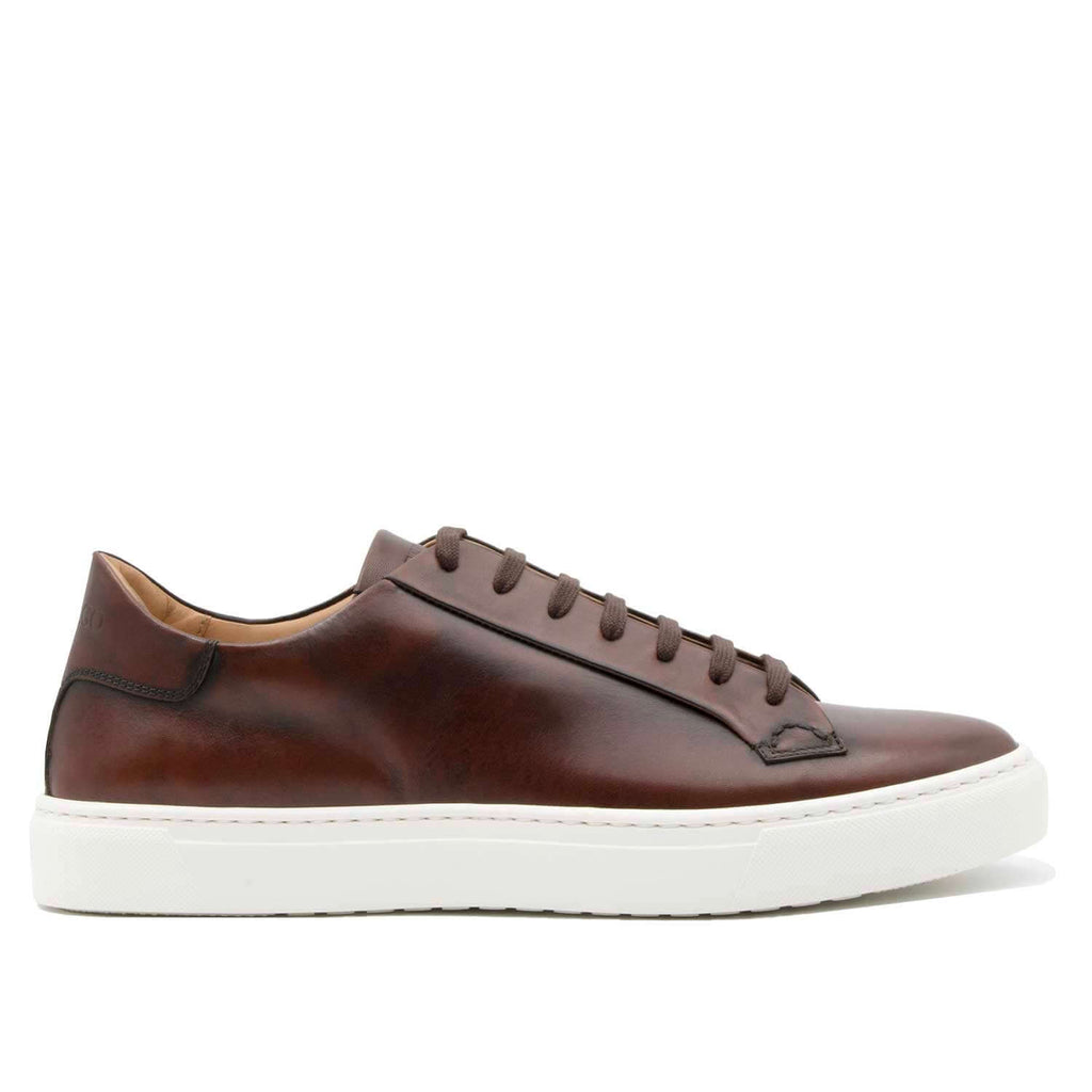 Condor Men's Sneaker in Brown Leather | Il Gergo